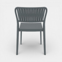 Silla Portofino para Jardín y Terraza – Diseño Exterior Apilable Siesta Exclusive®  SIESTA EXCLUSIVE