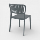 Silla Portofino para Jardín y Terraza – Diseño Exterior Apilable Siesta Exclusive®  SIESTA EXCLUSIVE