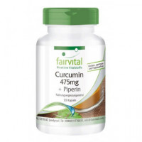 FairvitalCurcumina 475mg  Piperina - 120 Cápsula