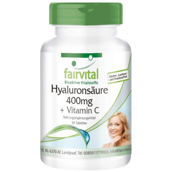 Fairvital ácido Hialurónico 400MG  Vitamina C -  MARTI SERCO CANARIAS S.L.
