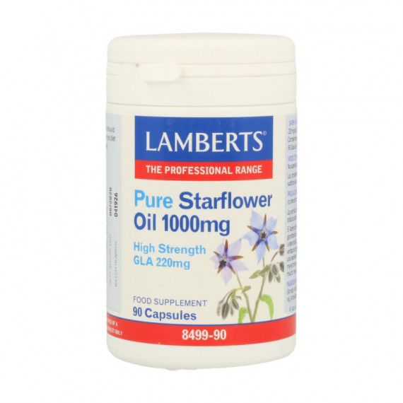 LAMBERTS Aceite de Borraja Puro 90 Cápsulas de 1