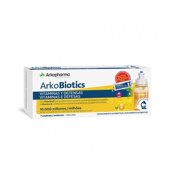 Arkobiotics Vitaminas y Defensas Adultos 7 Unido  ARKOPHARMA LABORATORIOS