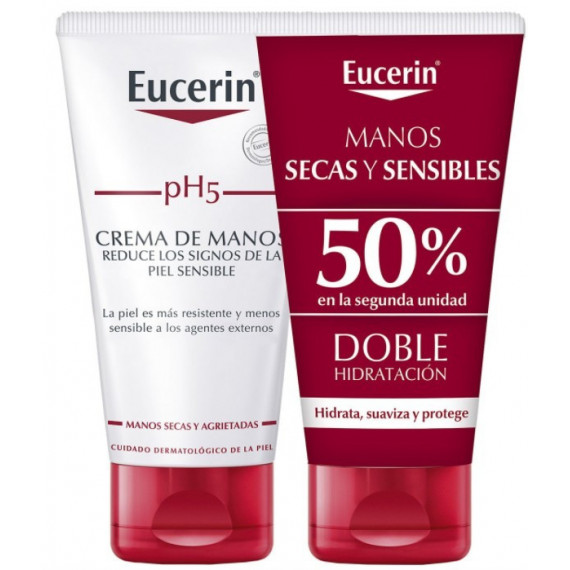 EUCERIN Pack Ph 5 Crema de Manos 2 X 75 Ml