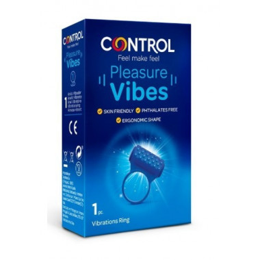 CONTROL Pleasure Vibes Anillo Vibrador