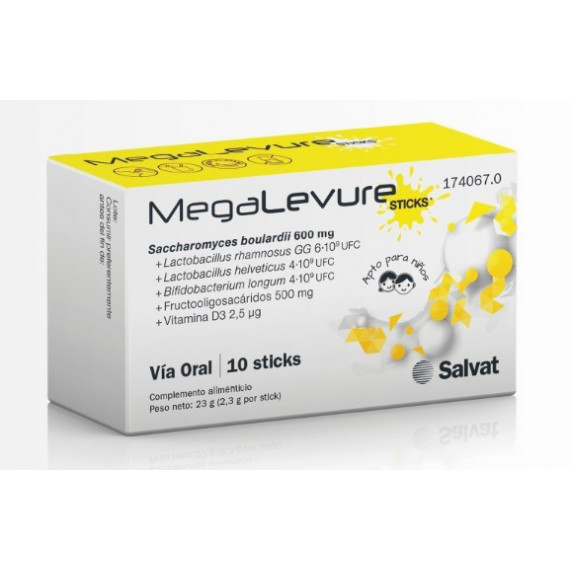 SALVAT Megalevure Platano 10 Sticks