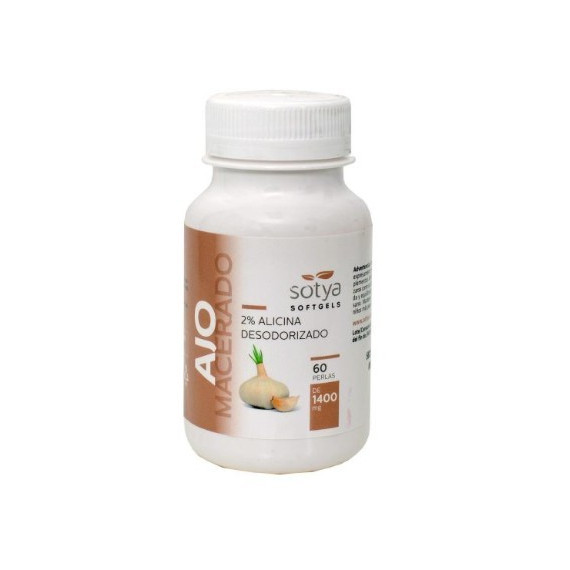 Sotya Ajo Macerado 1400 Mg 60 Perlas  MARTI SERCO CANARIAS S.L.