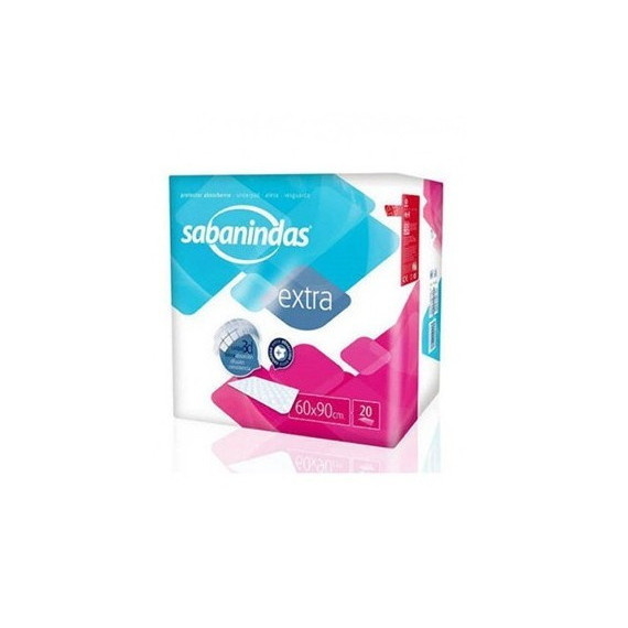 Sabanindas Extra 60 x 90 cm 20 unidades