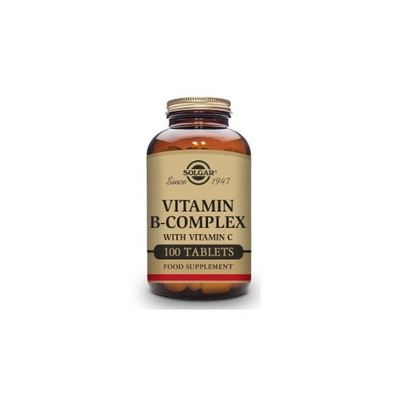SOLGAR Vitamina B Complex +vitamina C 100 Comp