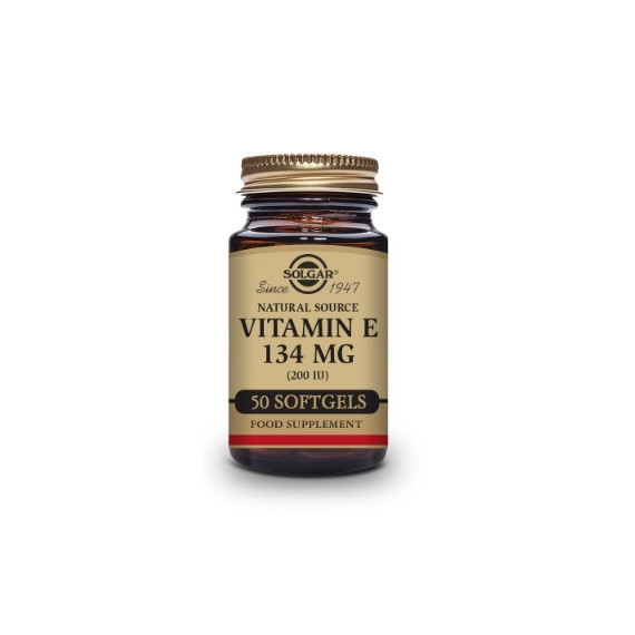 Solgar Vitamina E 134 mg 50 cápsulas blandas
