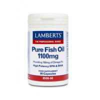 LAMBERTS Aceite Puro de Pescado 1100 Mg 60 Cápsu