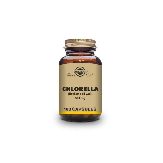 SOLGAR Clorella 520 Mg 100 Cápsulas