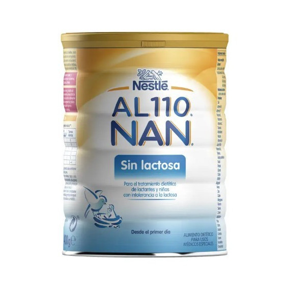 Nestle Al 110 Nan sin Lactosa 400 G  NESTLE NUTRITION