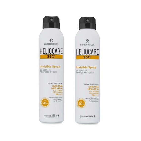 HELIOCARE 360º Invisible Spray SPF50 2 X 200 Ml