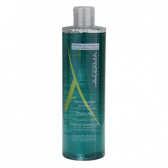 A-DERMA Phys-ac Gel Limpiador Purificante 400 Ml