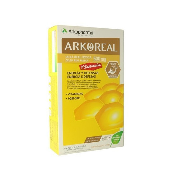 Arkoreal Jale Real Junior 20 Ampollas  ARKOPHARMA LABORATORIOS