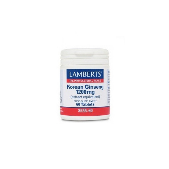 Lambert Ginseng Coreano 1200 Mg 60 Comprimidos  LAMBERTS