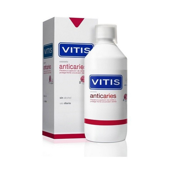 VITIS Anticaries Colutorio 500 Ml - Guanxe Atlantic Marketplace