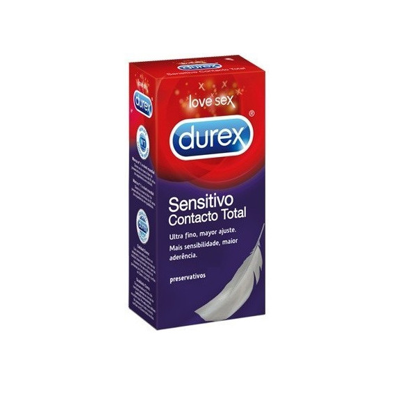 DUREX Love Sex Sensitivo Contacto Total 12 Prese