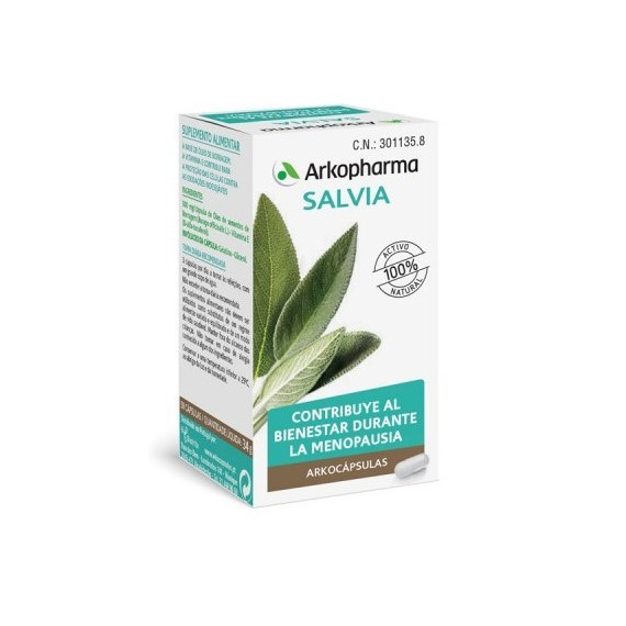 Arkopharma Salvia 48 cápsulas