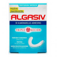 ALGASIV Dentadura Inferior 30 Almohadillas Ahesi