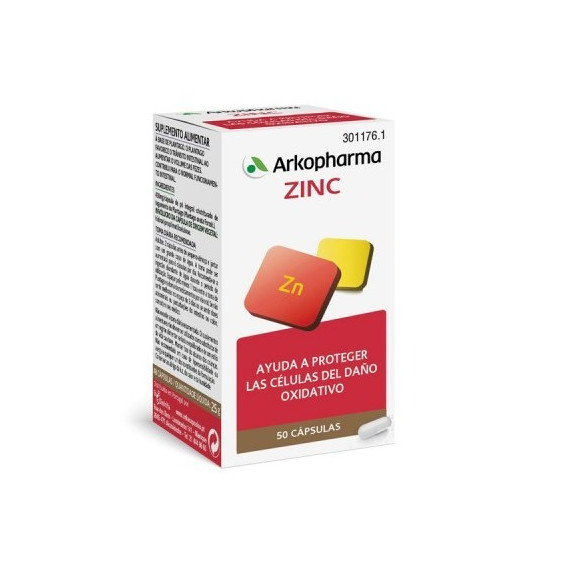 Arkopharma Arkocapsulas Zinc 50 Caps  ARKOPHARMA LABORATORIOS