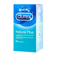 DUREX Natural Plus 24 Preservativos