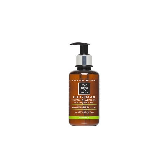APIVITA Gel Limpiador con Propóleo y Lima 200 Ml