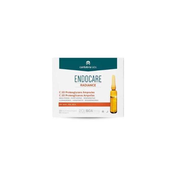 ENDOCARE Radiance C 20 Proteoglicanos 30 Ampolla