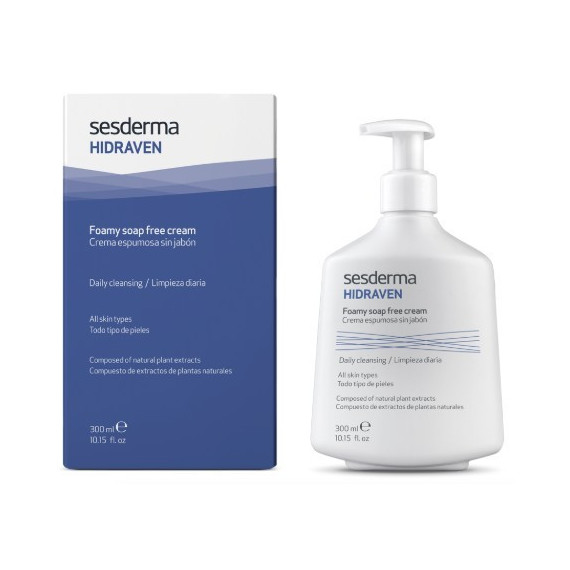 SESDERMA Hidraven Crema Espumosa sin Jabón 300 M