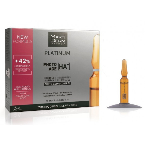 MARTIDERM Platinum Photo Age Ha 10 Ampollas