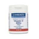 Lamberts Vitamina D3 400 Ui 120 Comprimidos  LA ALCUZA RIOJANA