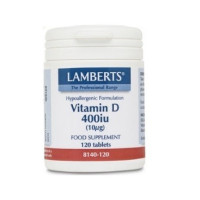 Lamberts Vitamina D3 400 Ui 120 Comprimidos  LA ALCUZA RIOJANA