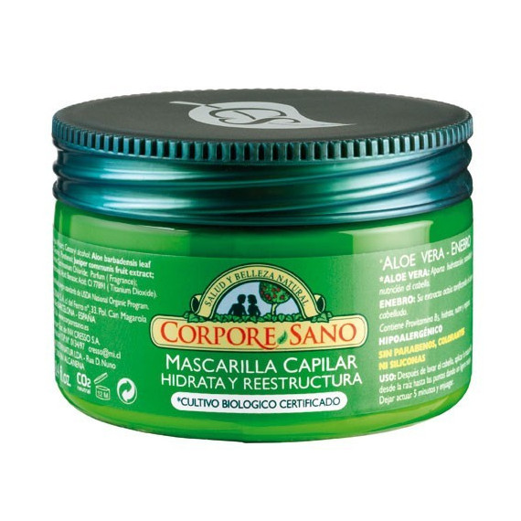 Corpore Sano Máscarilla Capilar Aloe Vera y Eneb  NUTRITION & SANTE