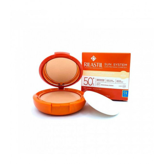 RILASTIL Sun System  Compacto Spf 50+ Beige 10 G