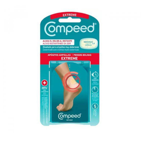 COMPEED Ampollas Extreme Medianas 5 U