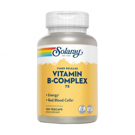 SOLARAY Methyl Vitamina B Complex 50  60 Vegcaps