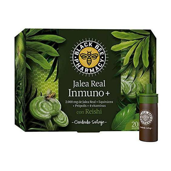 Black Bee Pharmacy Jalea Imnuno + 20 Viales 10ML  NUTRITION & SANTE