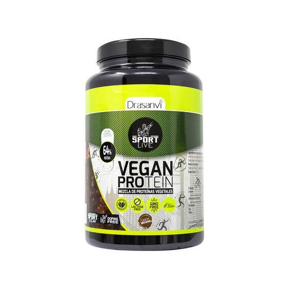 Drasanvi Sport Live Vegan Protein Brownie 600GR  SPORTLIVE