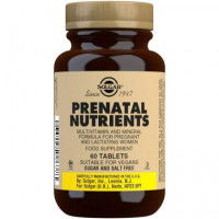 SOLGAR Nutrientes Prenatales 60 Comp.