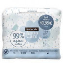 SUAVINEX Toallitas Aqua Ultrasensitive 3 Envases