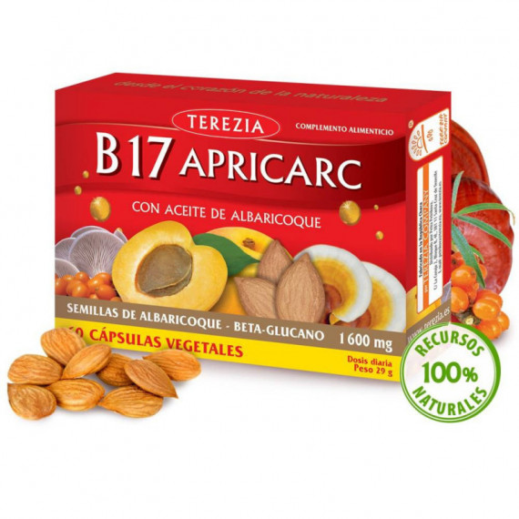Terezia B17 Apricarc Aceite Albaricoque 60 Comp  MARTI SERCO CANARIAS S.L.
