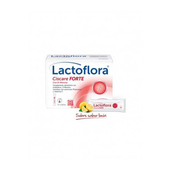 Lactoflora Ciscare Forte 10 Sobres Sabor Limon  STADA
