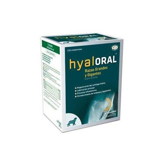 HYALORAL Razas Gdes 120 Comp(vet)
