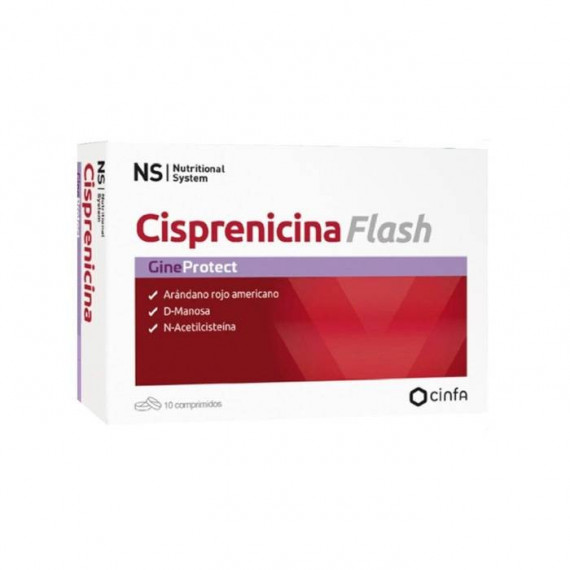 Ns Gineprotect Cisprenicina Flash 10 Comprimidos  CINFA