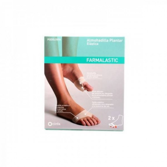 FARMALASTIC Almohadilla Plantar Clasica 2 Unidad