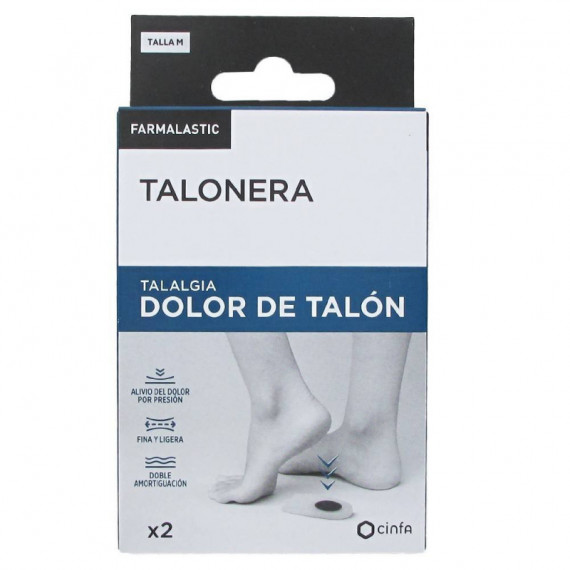 FARMALASTIC Talonera 2 Unidades Talla Mediana