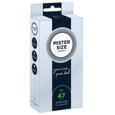 Mister Size Preservativos 10 Uds Talla 47  DIFARMED S.L.U.