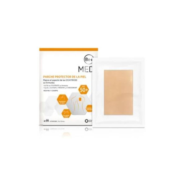 BE+ Med Parche Protector Piel 5 Uds 5X8 Cm