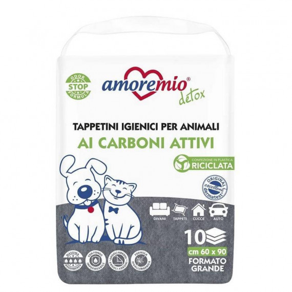 Empapadores Carbon Activo 60X90 AMOREMIO