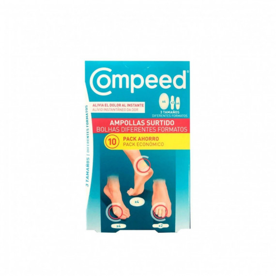 COMPEED Ampollas Surtido 3 Tamaños 10 Unidades